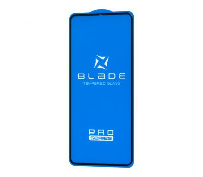 Захисне скло для Huawei Y6P 2020 Full Glue Blade Pro чорне