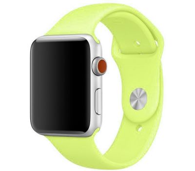 Ремінець Sport Band для Apple Watch 38mm / 40mm світло зелений