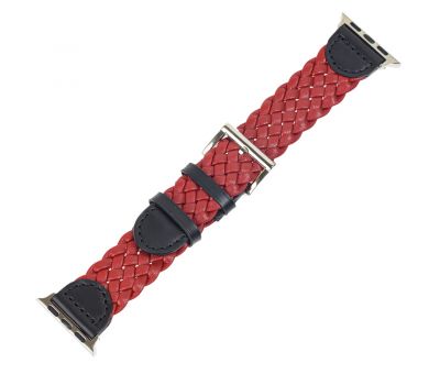 Ремінець Apple Watch Weave Buckle 38mm червоний 2438627