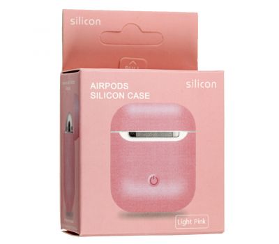 Чохол для AirPods Slim case світло-рожевий 2438749