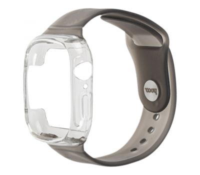 Ремінець для Apple Watch Hoco WB09 Ice crystal solid 42mm / 44mm сірий