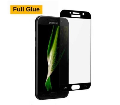 Захисне скло Samsung Galaxy A7 2017 (A720) Full Glue чорне