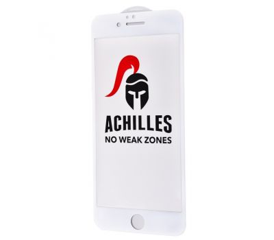 Захисне скло для iPhone 6/6s Achilles Full Screen білий