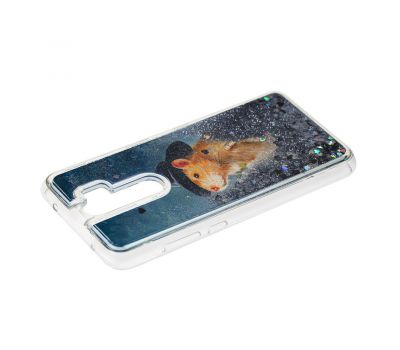 Чохол для Xiaomi Redmi Note 8 Pro Блискучі вода "mouse ковбой" 2440358