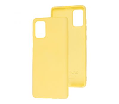 Чохол для Samsung Galaxy A71 (A715) Wave colorful жовтий