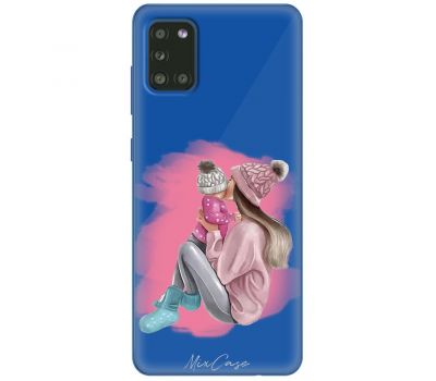 Чохол для amsung Galaxy A31 (A315) Mixcase мама з дитиною