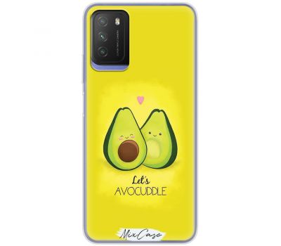 Чохол для Xiaomi Poco M3 Mixcase авокадо дизайн 2
