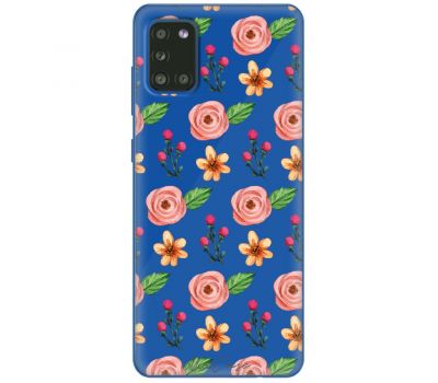 Чохол для amsung Galaxy A31 (A315) Mixcase весняних квітів дизайн 4