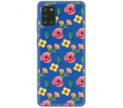 Чохол для amsung Galaxy A31 (A315) Mixcase весняних квітів дизайн 6