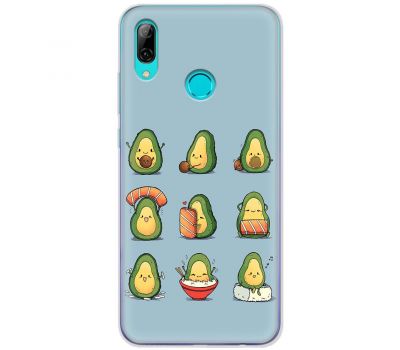 Чохол для Huawei P Smart 2019 Mixcase авокадо дизайн 8