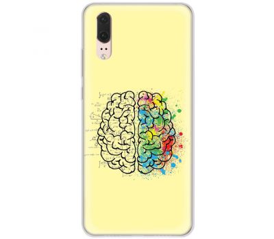 Чохол для Huawei P20 Mixcase мозок