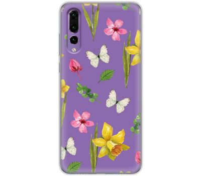 Чохол для Huawei P20 Pro Mixcase весняні квіти 2