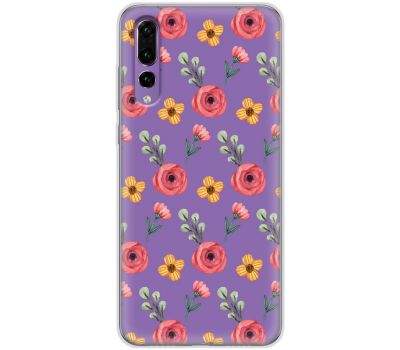 Чохол для Huawei P20 Pro Mixcase весняні квіти 5