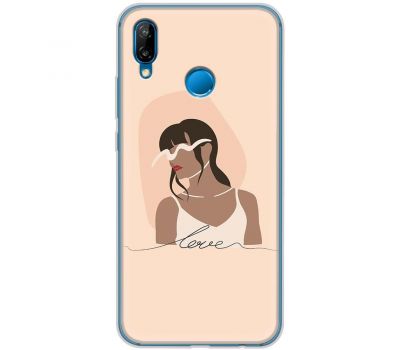 Чохол для Huawei P20 Lite Mixcase для закоханих 24