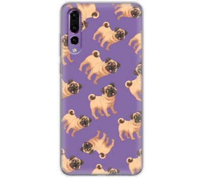 Чохол для Huawei P20 Pro Mixcase мопси