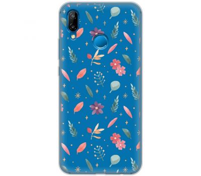 Чохол для Huawei P20 Lite Mixcase весняні квіти дизайн 8