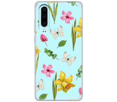 Чохол для Huawei P30 Mixcase весняні квіти 2