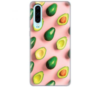 Чохол для Huawei P30 Mixcase авокадо дизайн 2