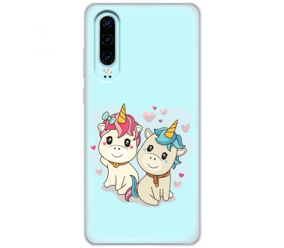 Чохол для Huawei P30 Mixcase одноріжки