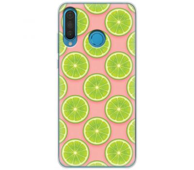 Чохол для Huawei P30 Lite Mixcase лайм