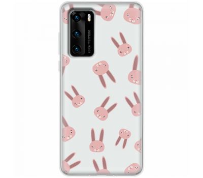 Чохол для Huawei P40 Mixcase зайці