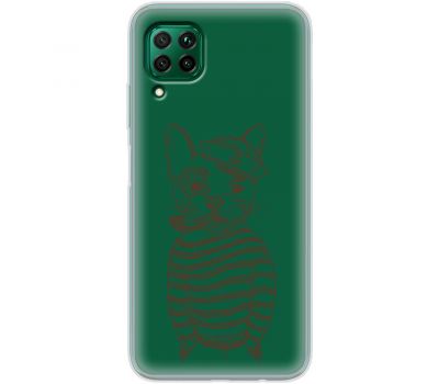 Чохол для Huawei P40 Lite Mixcase кіт моряк