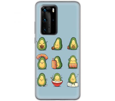 Чохол для Huawei P40 Pro Mixcase авокадо дизайн 8