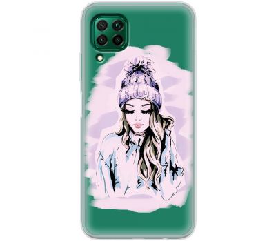 Чохол для Huawei P40 Lite Mixcase дівчина дизайн 6