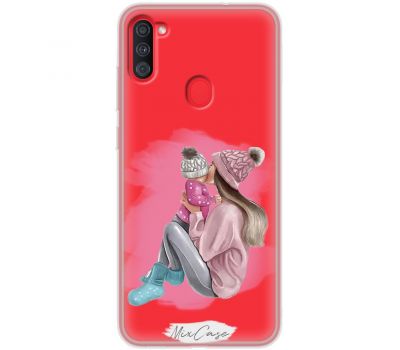 Чохол для Samsung Galaxy A11 / M11 Mixcase мама з дитиною