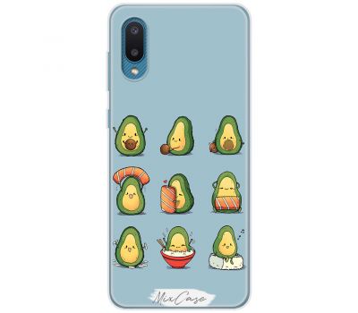 Чохол для Samsung Galaxy A02 (A022) Mixcase avocado 8