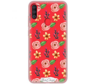 Чохол для Samsung Galaxy A11 / M11 Mixcase весняні квіти 4