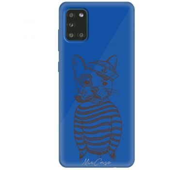 Чохол для Samsung Galaxy A31 (A315) Mixcase кіт моряк