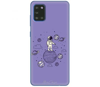 Чохол для Samsung Galaxy A31 (A315) Mixcase в космосі дизайн один 17