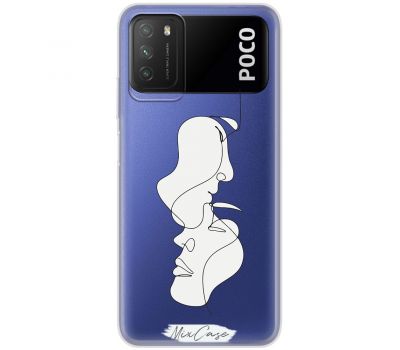 Чохол для Xiaomi Poco M3 Mixcase love you дизайн 6