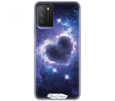 Чохол для Xiaomi Poco M3 Mixcase love you дизайн 7