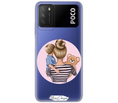 Чохол для Xiaomi Poco M3 Mixcase дівчини дизайн 23