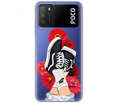 Чохол для Xiaomi Poco M3 Mixcase дівчина дизайн 5