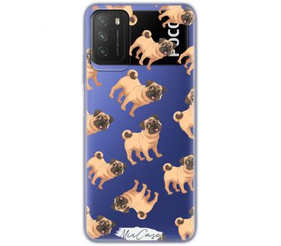 Чохол для Xiaomi Poco M3 Mixcase тварини дизайн 6