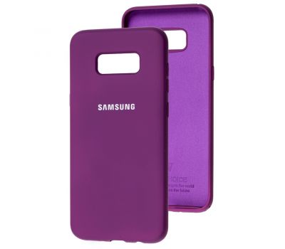 Чохол для Samsung Galaxy S8+ (G955) Silicone Full фіолетовий / grape