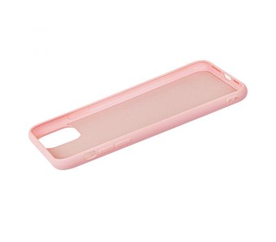 Чохол для iPhone 11 Pro Max Silicone cover 360 світло-рожевий 2465662
