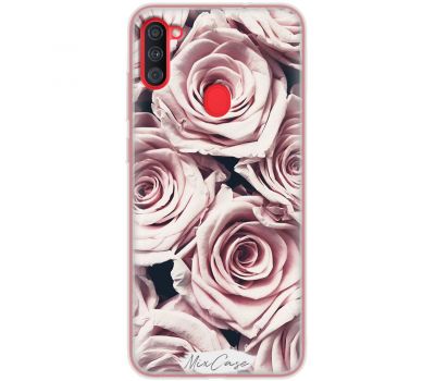 Чохол для Samsung Galaxy A11 / M11 Mixcase троянди