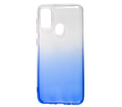 Чохол для Samsung Galaxy M21 / M30s Gradient Design біло-блакитний