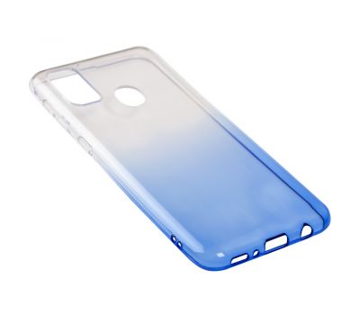 Чохол для Samsung Galaxy M21 / M30s Gradient Design біло-блакитний 2469559