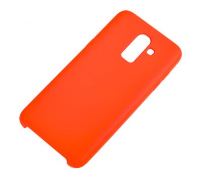 Чохол для Samsung Galaxy J8 (J810) Silicone помаранчевий 2469713