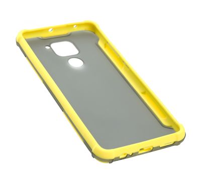 Чохол для Xiaomi Redmi Note 9 LikGus Armor color жовтий 2472547