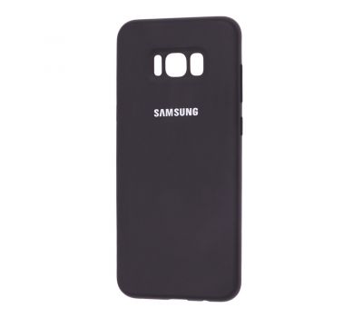 Чохол Samsung Galaxy S8+ (G955) Silicone cover чорний