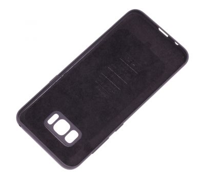 Чохол Samsung Galaxy S8+ (G955) Silicone cover чорний 2474773