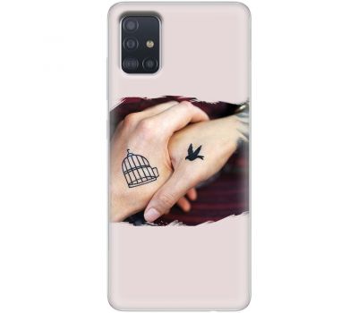 Чохол для Samsung Galaxy A51 (A515) для закоханих 14