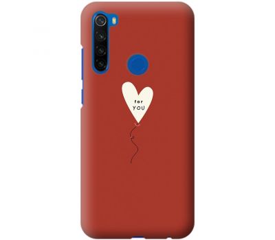 Чохол для Xiaomi Redmi Note 8T Mixcase для закоханих 23