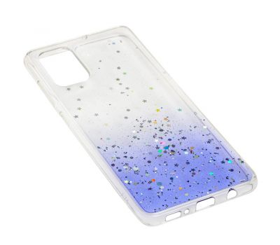 Чохол для Samsung Galaxy A71 (A715) Wave confetti white/purple 2479419